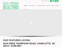 Tablet Screenshot of celiaestradarealtors.com